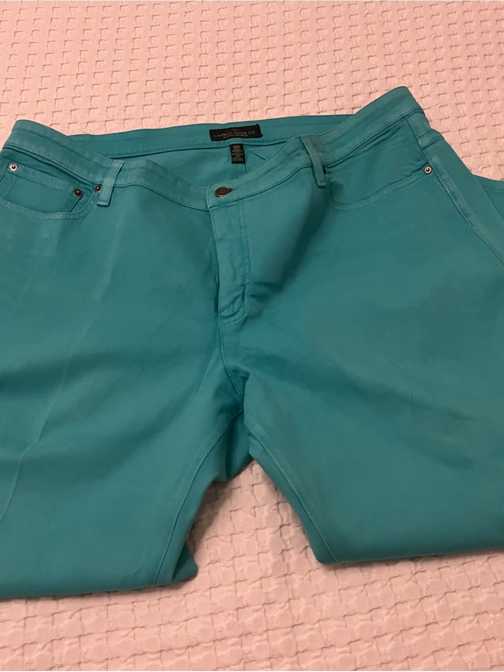 Women’s Ralph Lauren Light Tesl Stretch Straight Leg Jeans